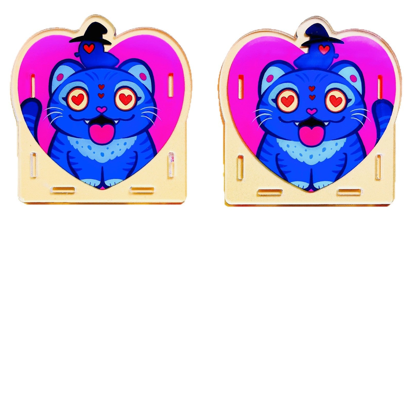 Wholesale New acrylic pen holder pen box 10cm